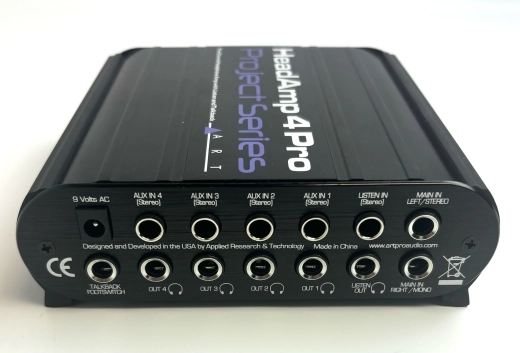 ART Pro Audio - HEADAMP4PRO Headphone Amp 2