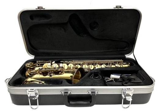 CARLTON ALTO SAX LACQUERED W/CASE 3