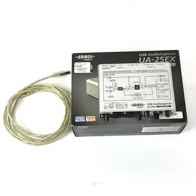 Roland UA-25EX Audio Interface 24Bit / 96kHz Capture