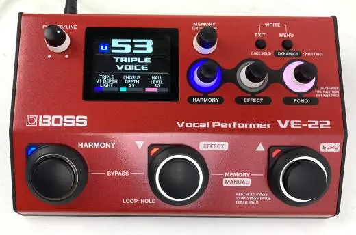 BOSS VE-22 VOCAL PROCESSOR