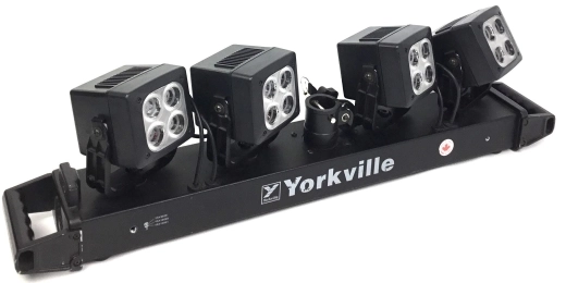 Yorkville - LP DIMMER BAR W/4LED HEADS, ONBOARD FX