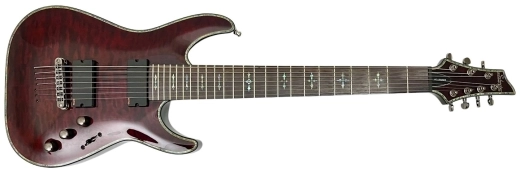 SCHECTER HELLRAISER C-7 - BLACK CHERRY