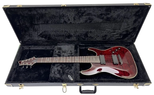 SCHECTER HELLRAISER C-7 - BLACK CHERRY 6