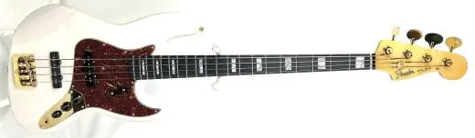 Fender Custom Shop American Custom Jazz Bass NOS with Ebony Fingerboard - White Blonde