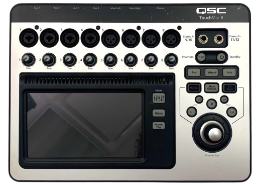 QSC COMPACT DIGITAL MIXER WITH TOUCHSCREEN