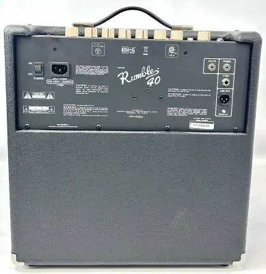 Fender Rumble 40 Bass Amp 2