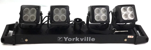 DIMMER BAR W/4LED HEADS, ONBOARD FX