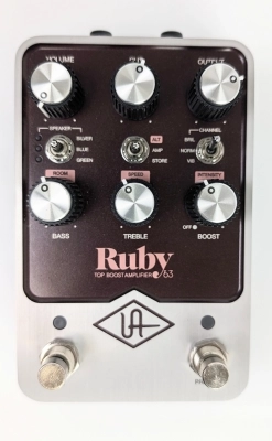 UA RUBY '63 TOP BOOST AMP PEDAL