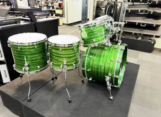Tama Starclassic Walnut Birch 8, 10, 12, 14, 16, 22 in Shamrock Oyster Finish 2