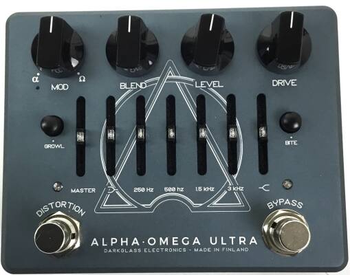 Darkglass Alpha Omega Ultra V2 Preamplifier With AUX Input