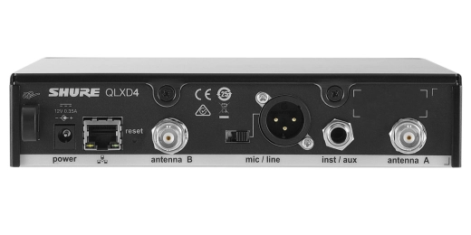 SHURE QLXD14 WIRELESS INSTRUMENT SYSTEM 2
