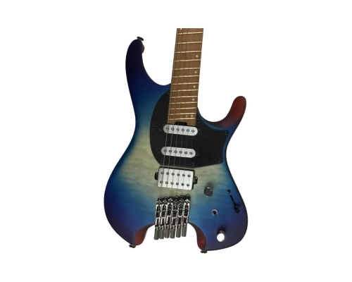 IBANEZ QX 6 BLUE SPHERE BURST FLAT 2