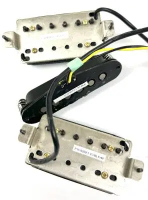 Ibanez v7/v8/s1 pickups with wiring, pots and switch 2