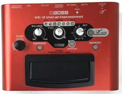 BOSS - Vocal Harmonist Pedal 2