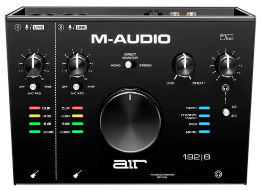 M-Audio - 2-IN/4-OUT AUDIO/MIDI INTERFACE