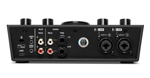 M-Audio - 2-IN/4-OUT AUDIO/MIDI INTERFACE 2