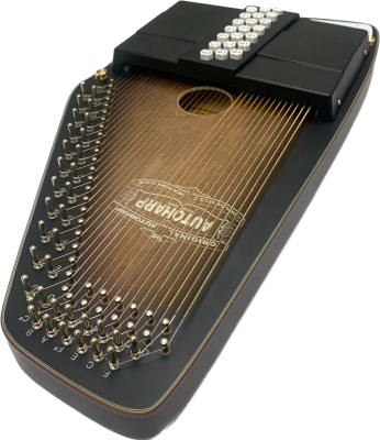 OSCAR SCHIMIDT 21 CHORD AUTOHARP W/PICKUP 3