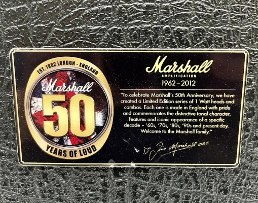 Marshall - DSL-1C - 1 WATT - 50TH ANNIVERSARY 4