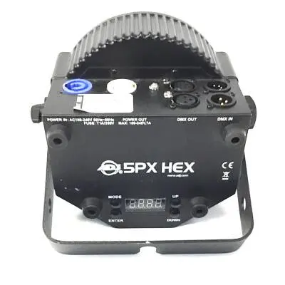 Store Special Product - American DJ - 5PX-HEX - PARLED Par Can Wash UV RGBAW Light Fixture