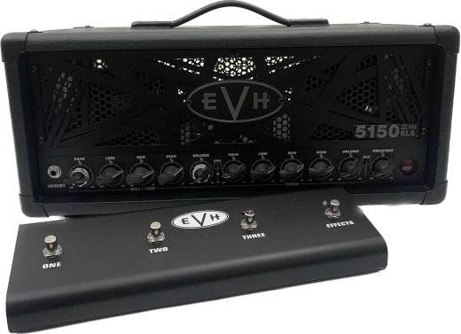 EVH 5150 III 50W 6L6 STEALTH BLACK HEAD