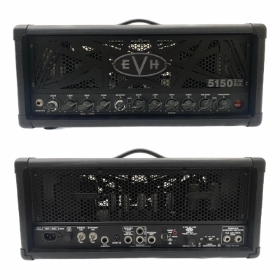 EVH 5150 III 50W 6L6 STEALTH BLACK HEAD 2