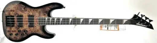 Store Special Product - Jackson Guitars JS Series Concert Bass CB JS3P with Amaranth Fingerboard - Transparent Black Burst