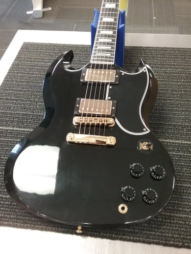 Gibson Custom Shop - GIBSON SG CUSTOM EBONY GH (300)