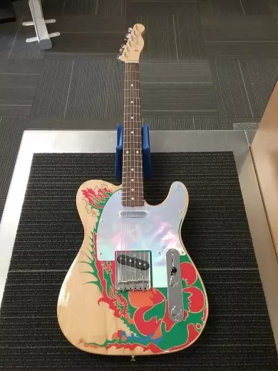 FENDER JIMMY PAGE TELE GRAPHIC RW NAT W/CS 2