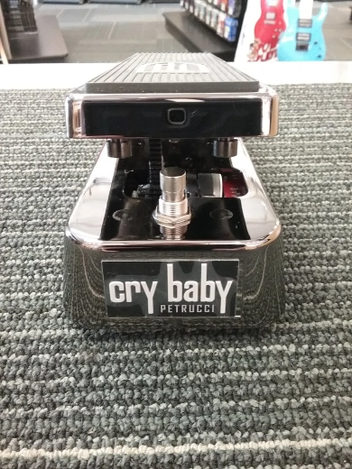 DUNLOP CRYBABY JOHN PETRUCCI SIGN. WAH 4