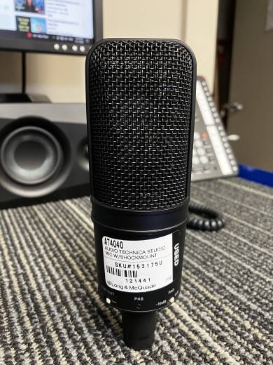 Audio-Technica AT4040 Condenser Microphone | Long & McQuade