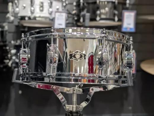 Dunnett Geo Way Hollywood Brass 5.5x14 snare