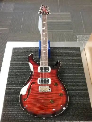 PRS SE CU24 S/H PIEZO ORANGE TIGER W/GB 2