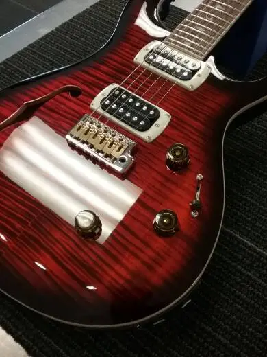 PRS SE CU24 S/H PIEZO ORANGE TIGER W/GB 2