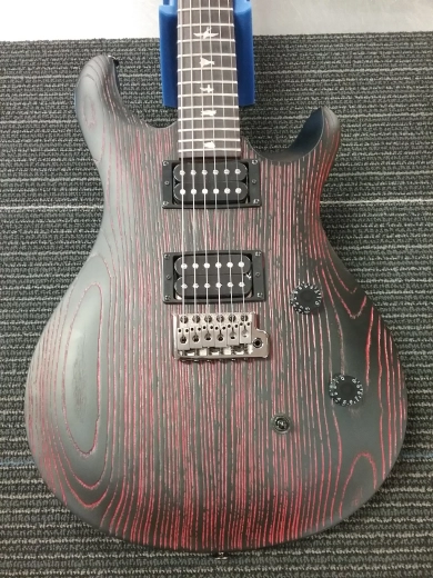 PRS SE SANDBLASTED CE24 LTD RED