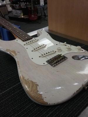 Fender Custom Shop 1959 STRAT HVYREL AWBL 3