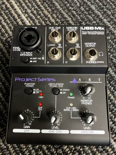 DTM・DAW ART USB Mix Project Series DTM・DAW ART USB Mix Project Series ART Project Series USB Mix