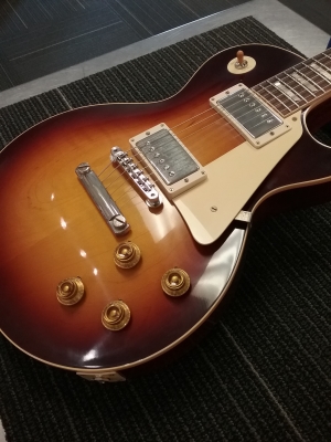 Store Special Product - GIBSON 1958 LP STD REISSUE VOS-BOURBON BST