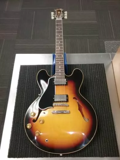 GIBSON 59 ES-335 RI VOS LEFT VINTAGE BURST 2