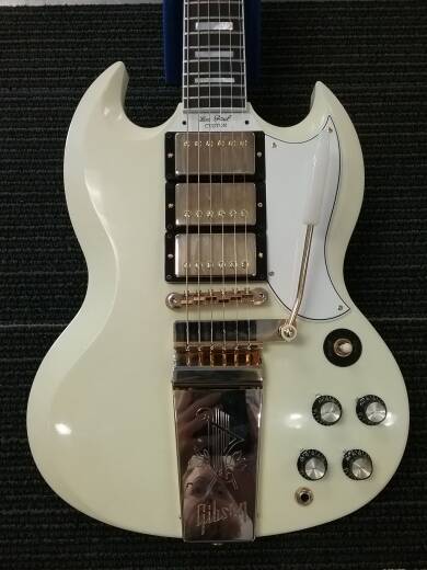 Store Special Product - Gibson 1963 LP SG CUST 3-P/U MAESTRO VOS-W