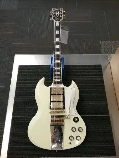 Gibson 1963 LP SG CUST 3-P/U MAESTRO VOS-W 2