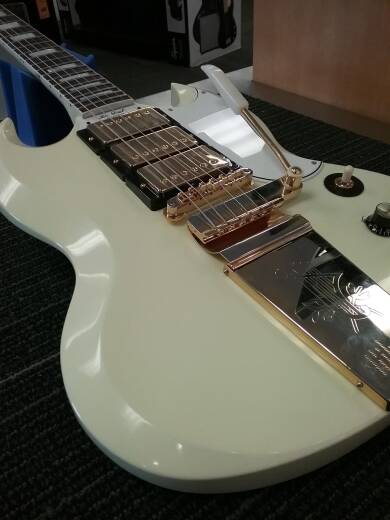 Store Special Product - Gibson 1963 LP SG CUST 3-P/U MAESTRO VOS-W