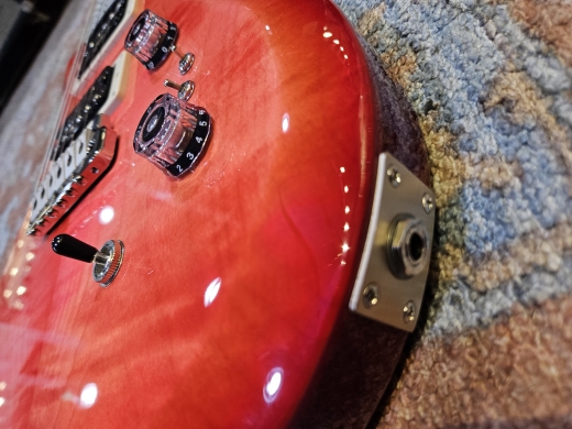 PRS Guitars - S2 Custom 24-08 Electric Guitar - Bonni Pink Cherry Burst 3