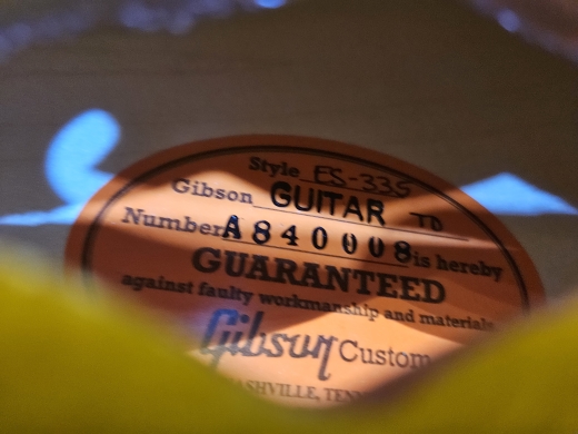 Gibson Murphy Lab '58 ES-335 Heavy Aged (Tobacco Burst) 4