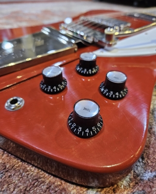 Gibson Murphy Lab Ultra Lite Aged '63 Firebird V - Ember Red 5