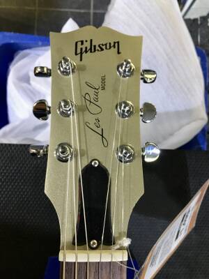 Store Special Product - Gibson - LPTRM00MTCH Les Paul Modern Lite - Gold Mist Satin