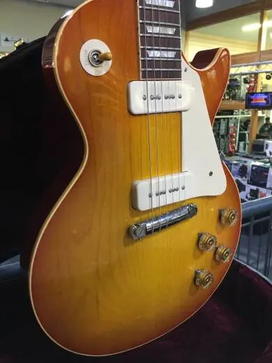 GIBSON '10 CS '54 LP W/P90'S CHERRY SB 2