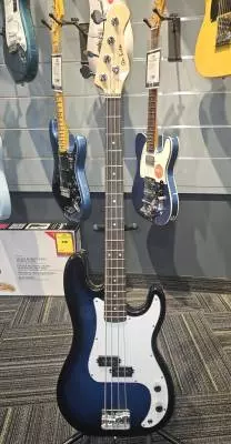 Glen Burton P-Bass Blue Burst
