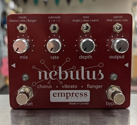 Empress Effects - Nebulus Chorus Vibrato Flanger Pedal