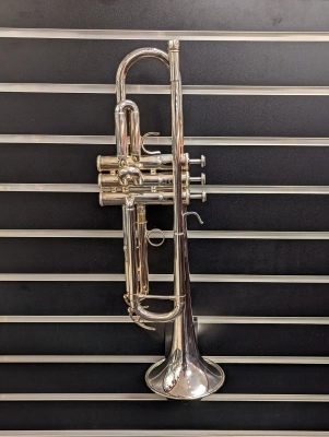 Yamaha Silver Plated Trumpet ML Bore 2