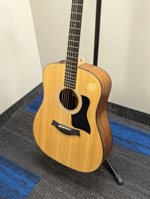 Taylor Guitars - 110e Dreadnought Walnut/Spruce Acoustic Electric Guitar 4